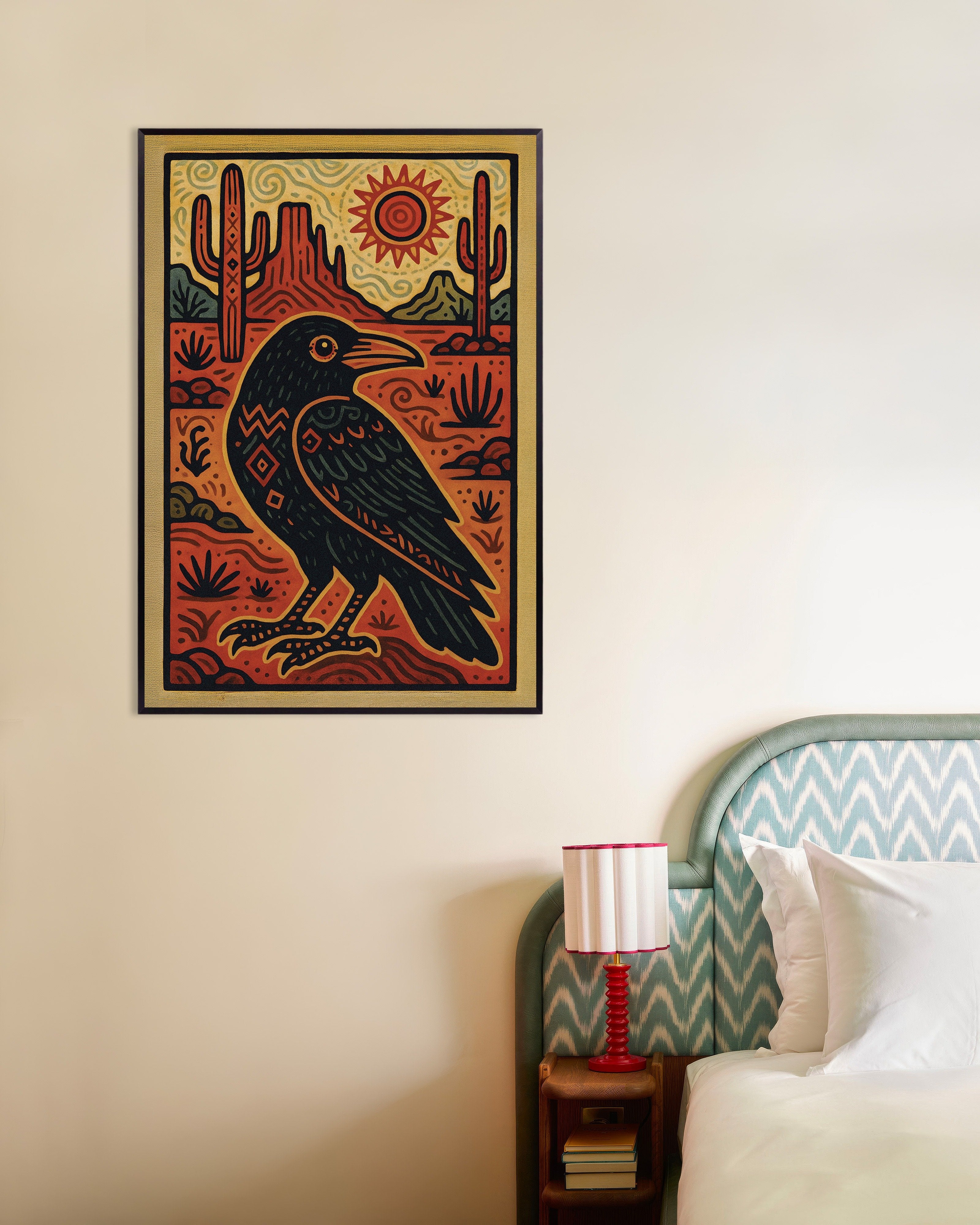 Poster of Carlos Castaneda Quote Art Print - Journey to Ixtlan: The Lessons of Don Juan, no text, with metal frame