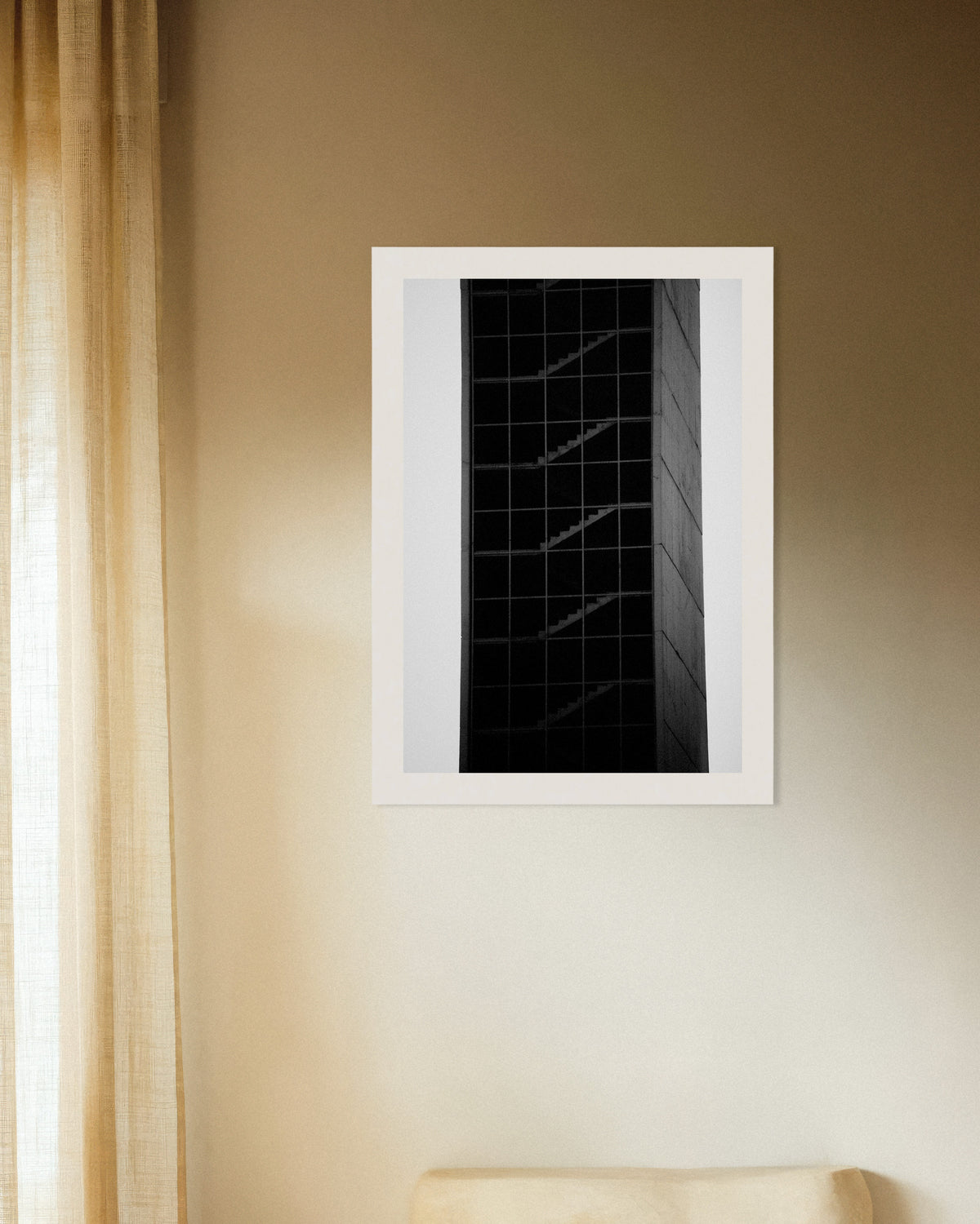 Poster „Glastreppenturm“