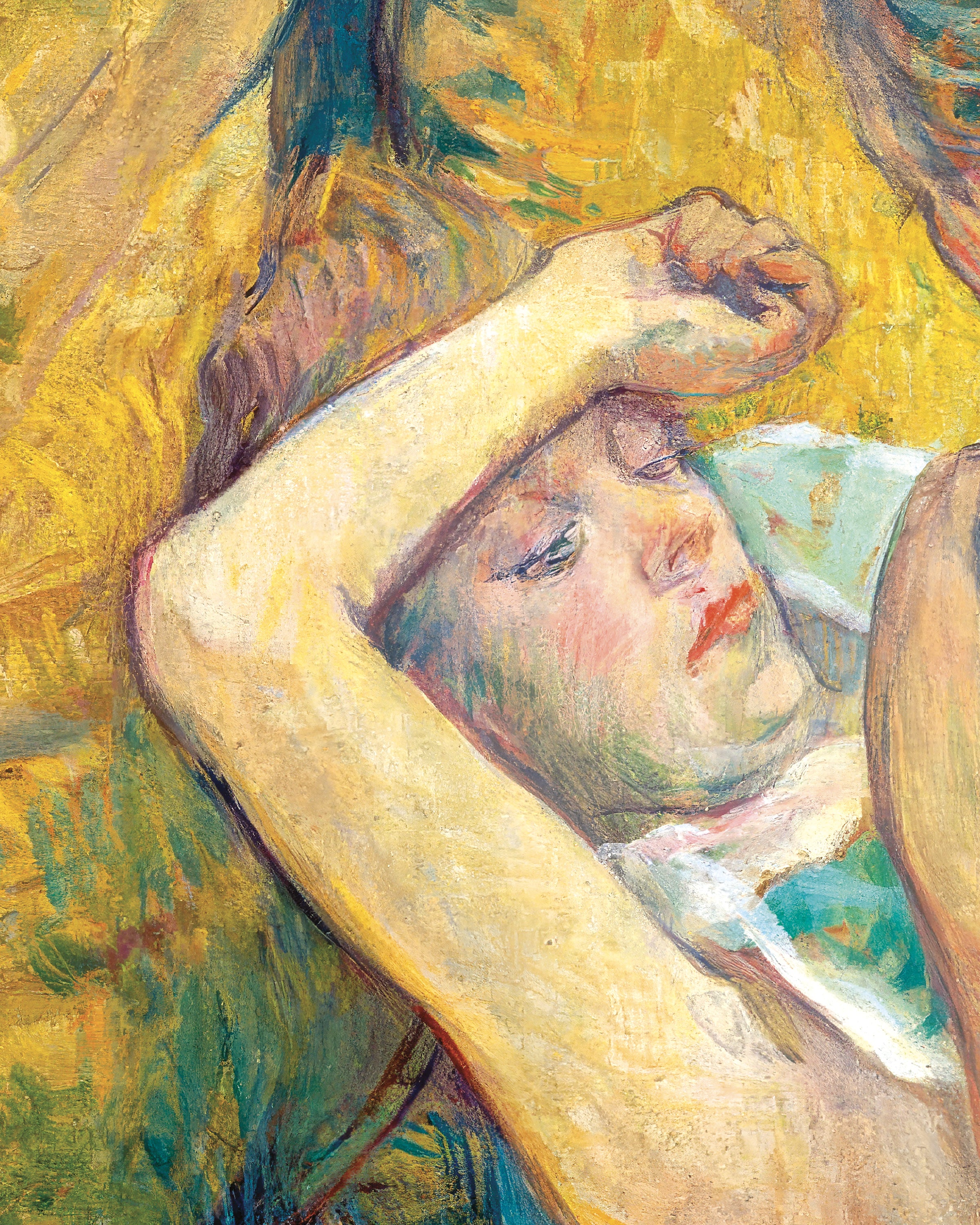 L'abandon (die beiden Freundinnen) (1895) von Henri de Toulouse-Lautrec Poster