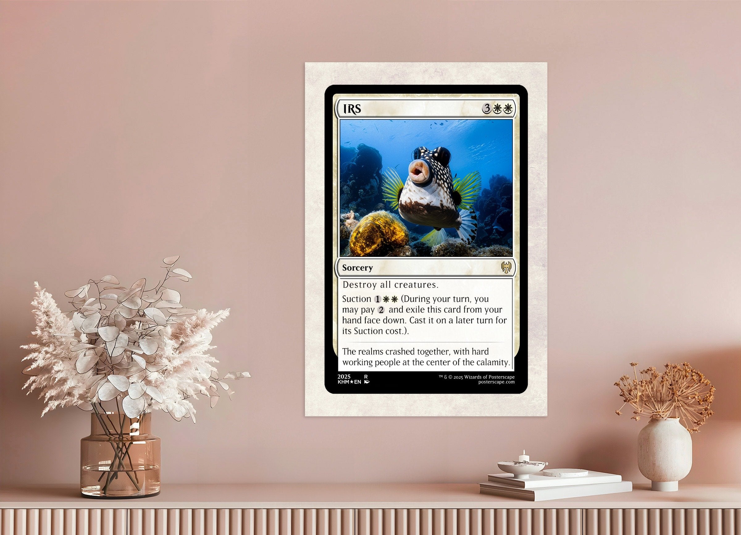 Poster of Magic Card Poster - IRS