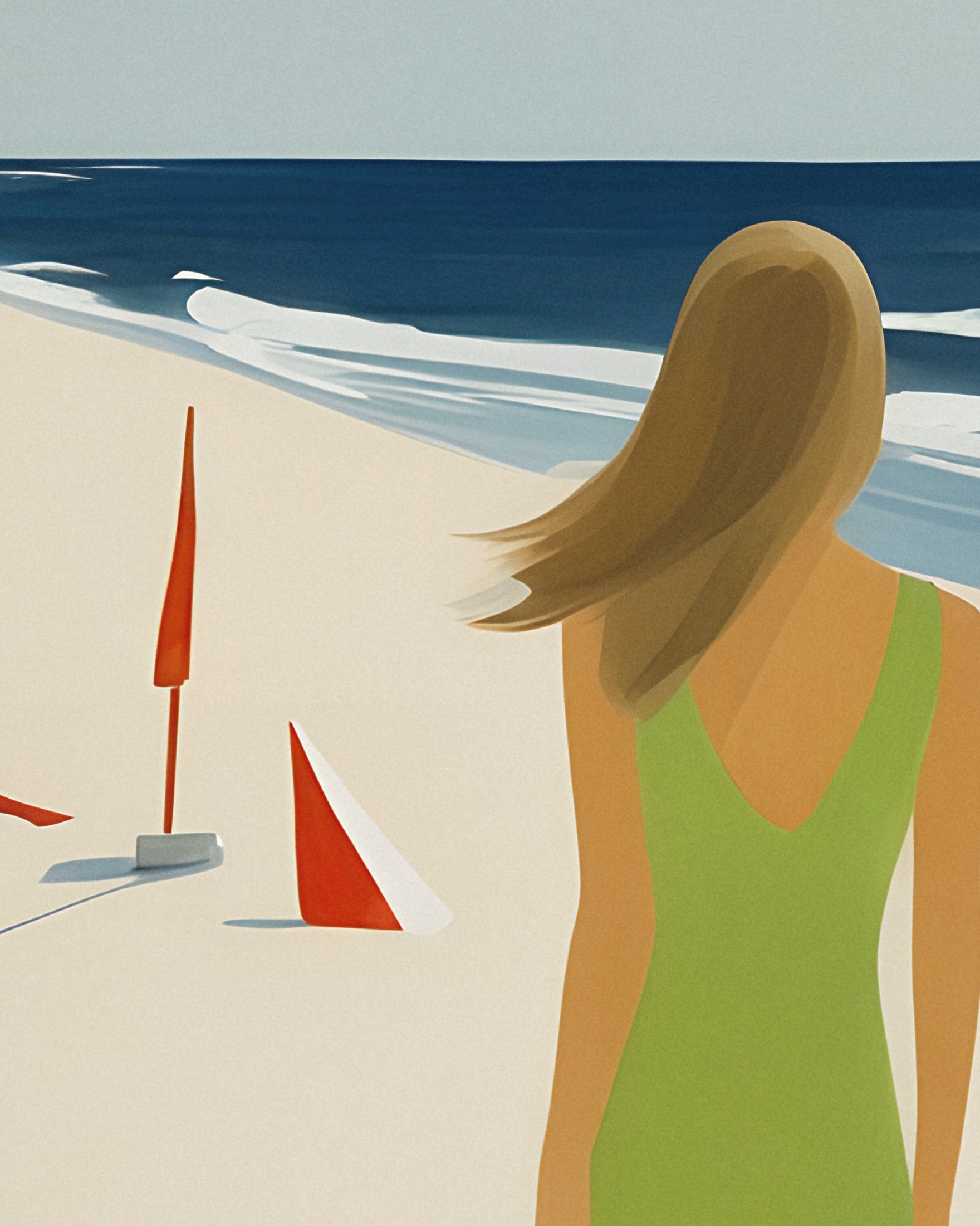 Wir Werden Unseren Sommer Haben - Strandbrise Plakat Poster