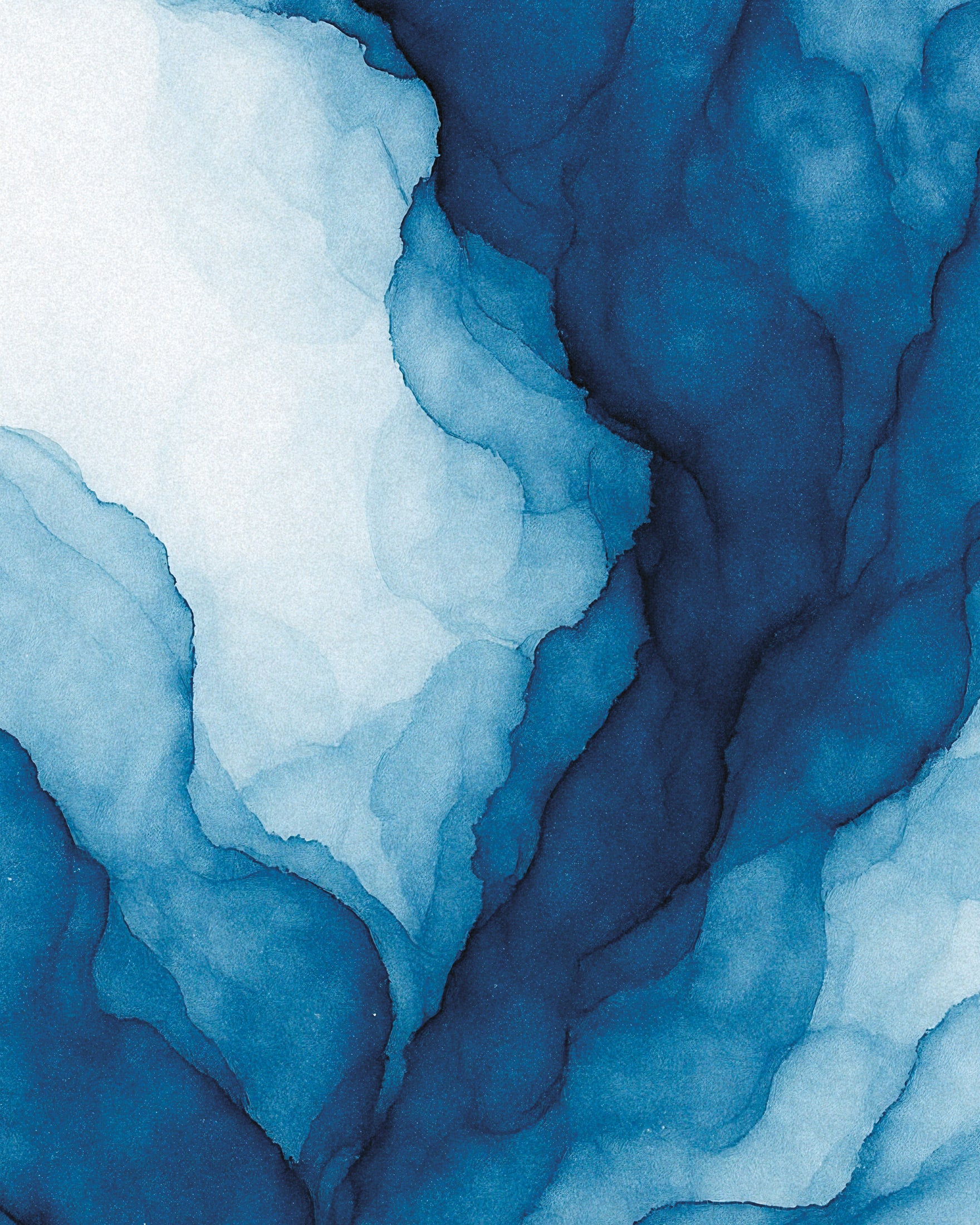 Ramifications Aquarell abstraktes poster