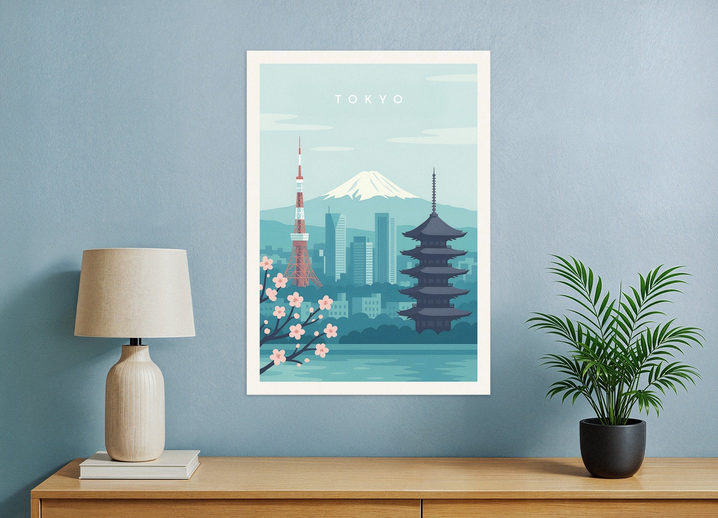 Poster of Tokyo Wall Art Print