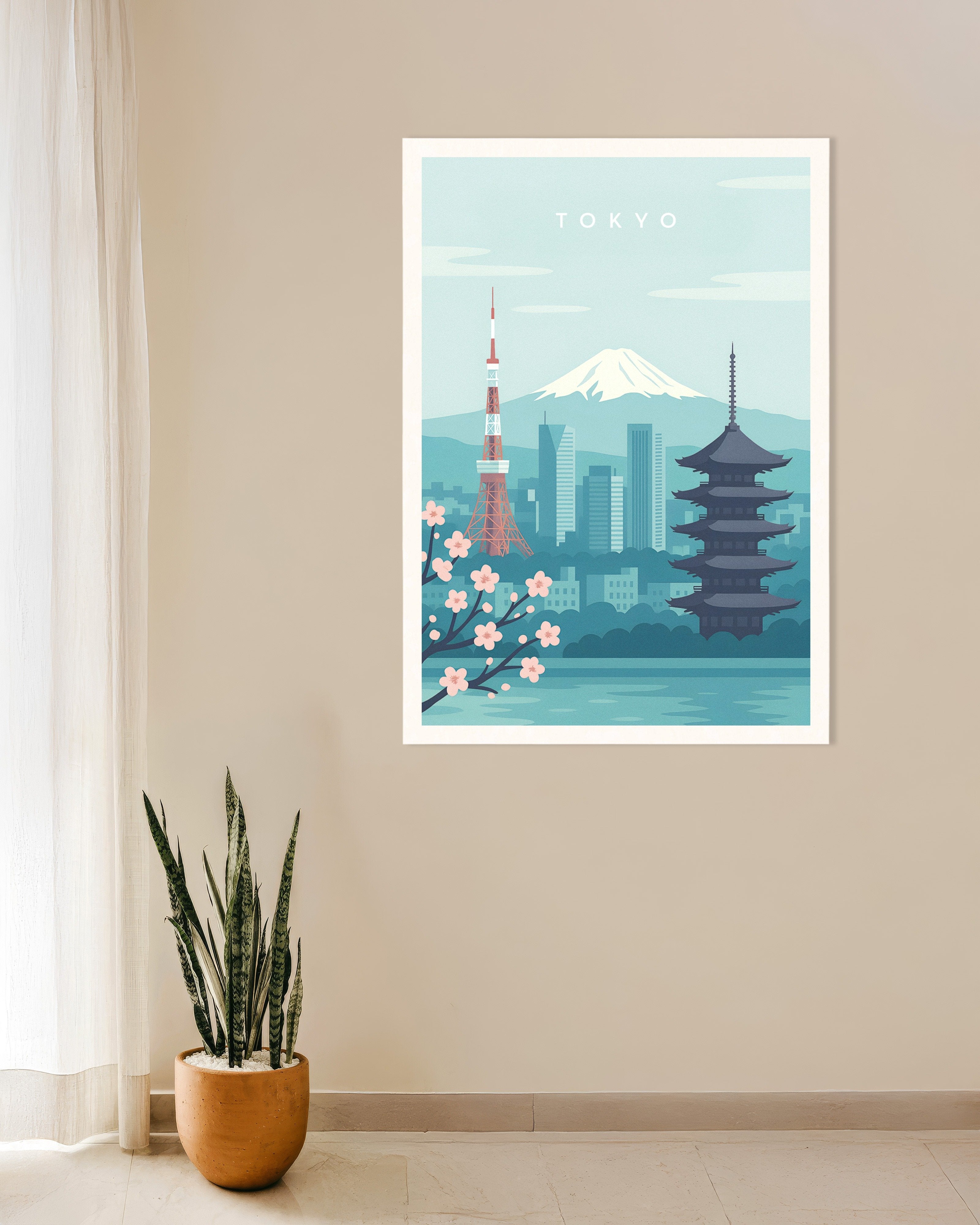 Poster of Tokyo Wall Art Print