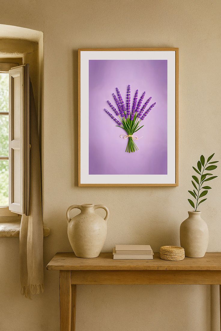 Lavendel aus der Provence - Poster