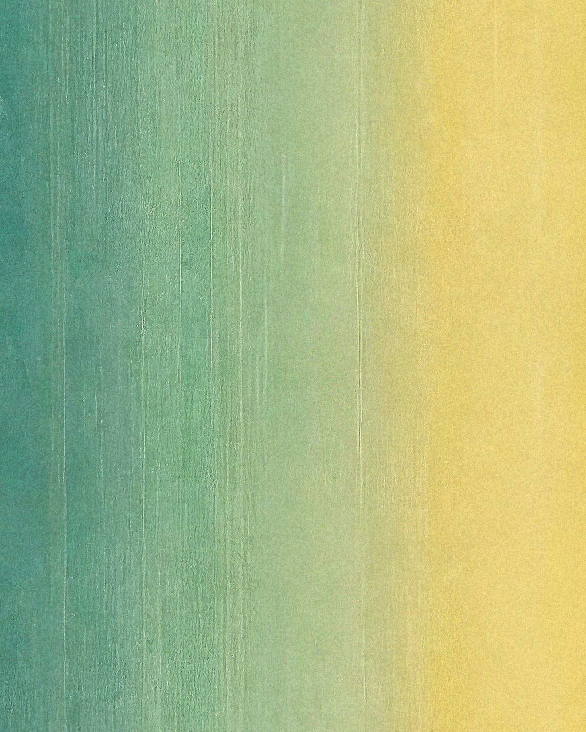 An abstract textured gradient background transitioning from teal green on the left to soft yellow on the right.