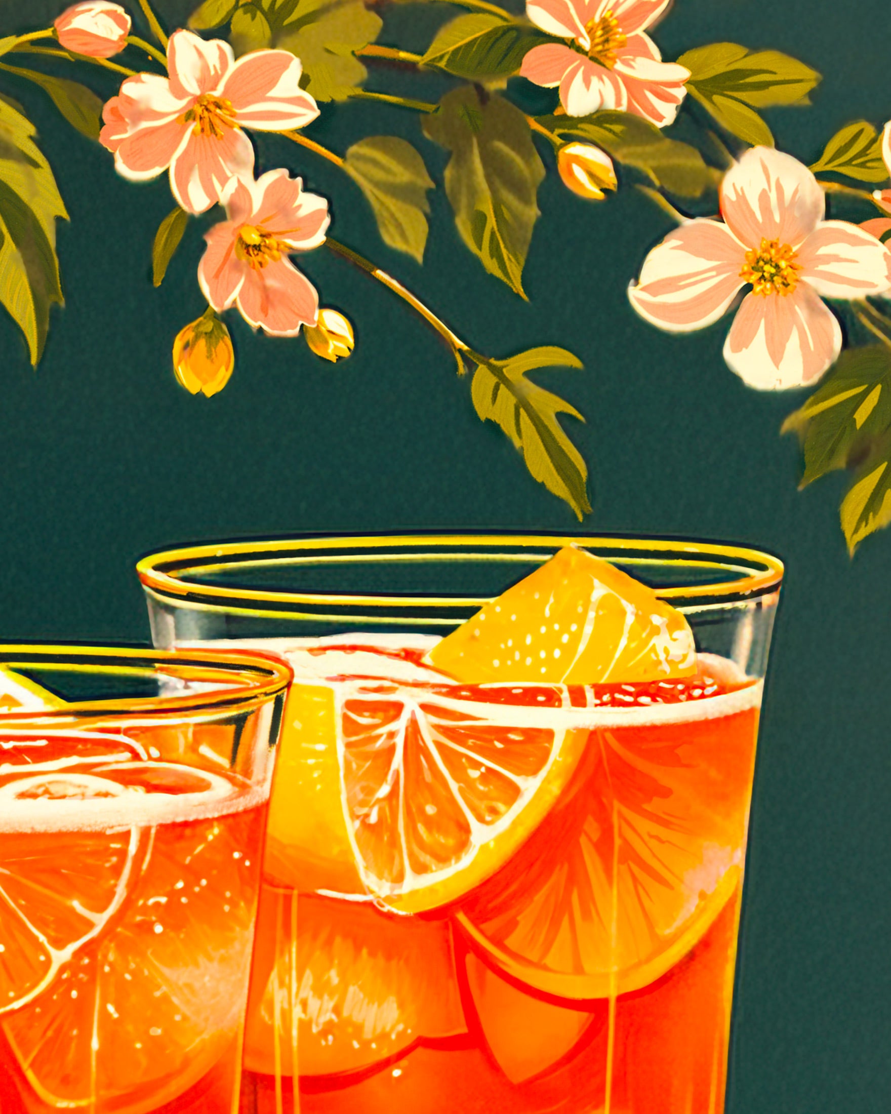 Aperol Spritz, Vintage-Poster