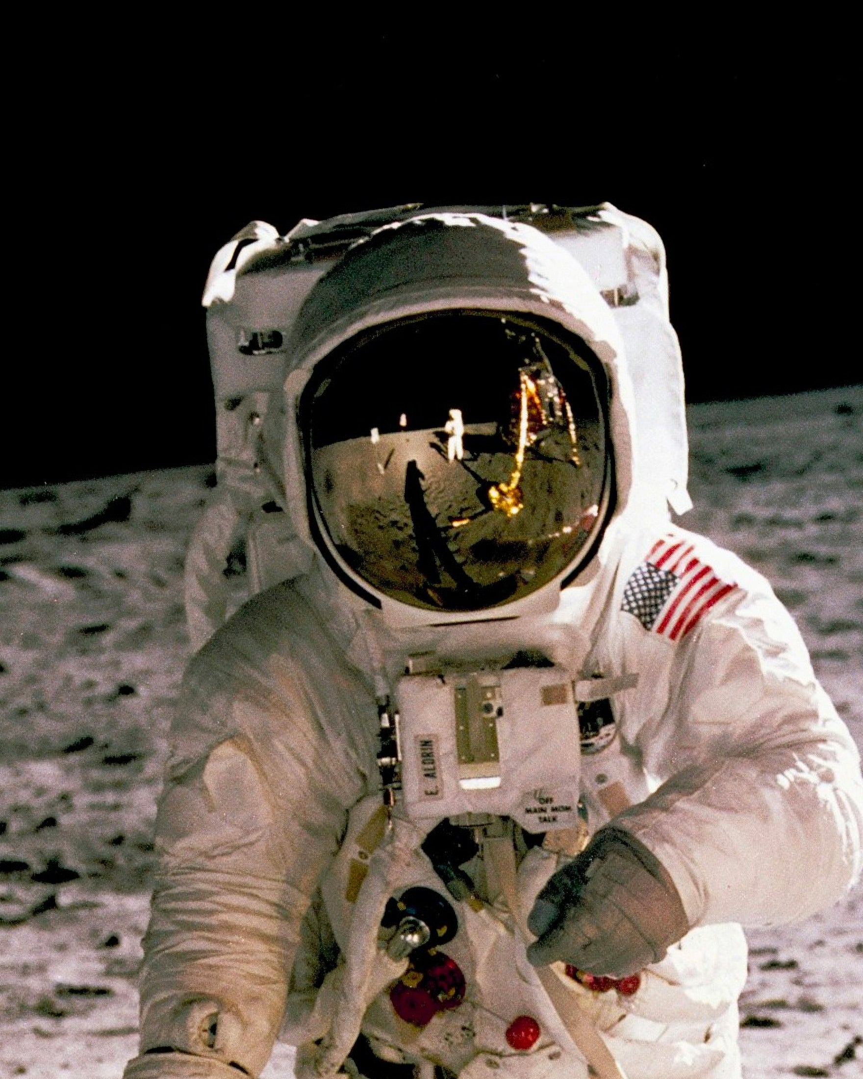 Astronaut, NASA, Apollo-Mission, Der Mond - Poster