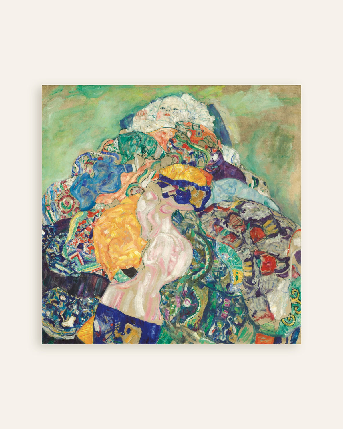 Poster Baby (Wiege) (1917–1918) von Gustav Klimt, Vorschaubild