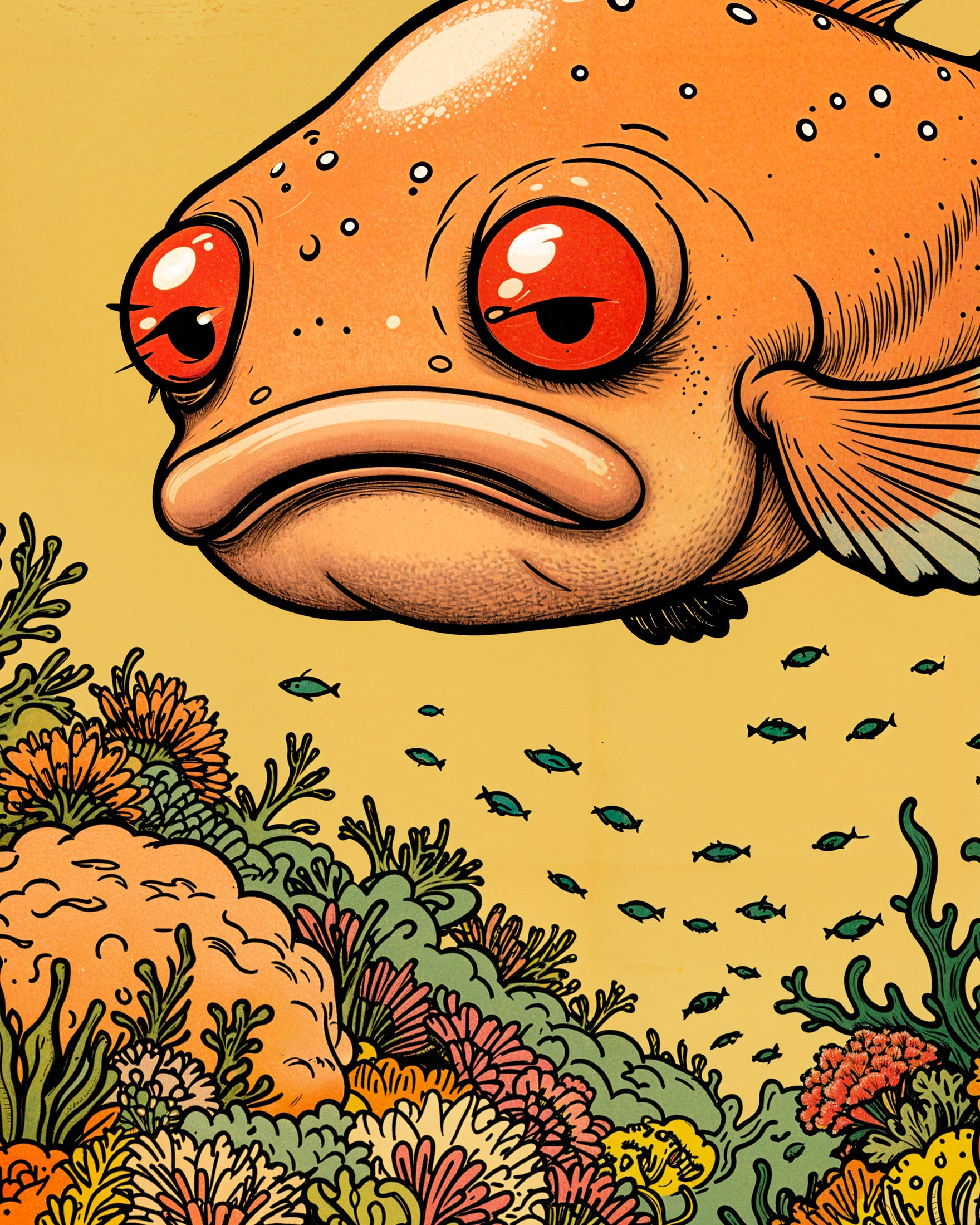 Blobfisch Poster
