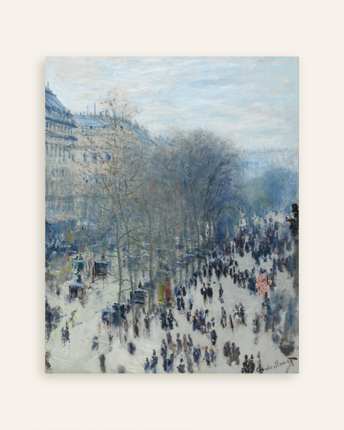 Poster Boulevard des Capucines (1873–1874) von Claude Monet, Vorschaubild