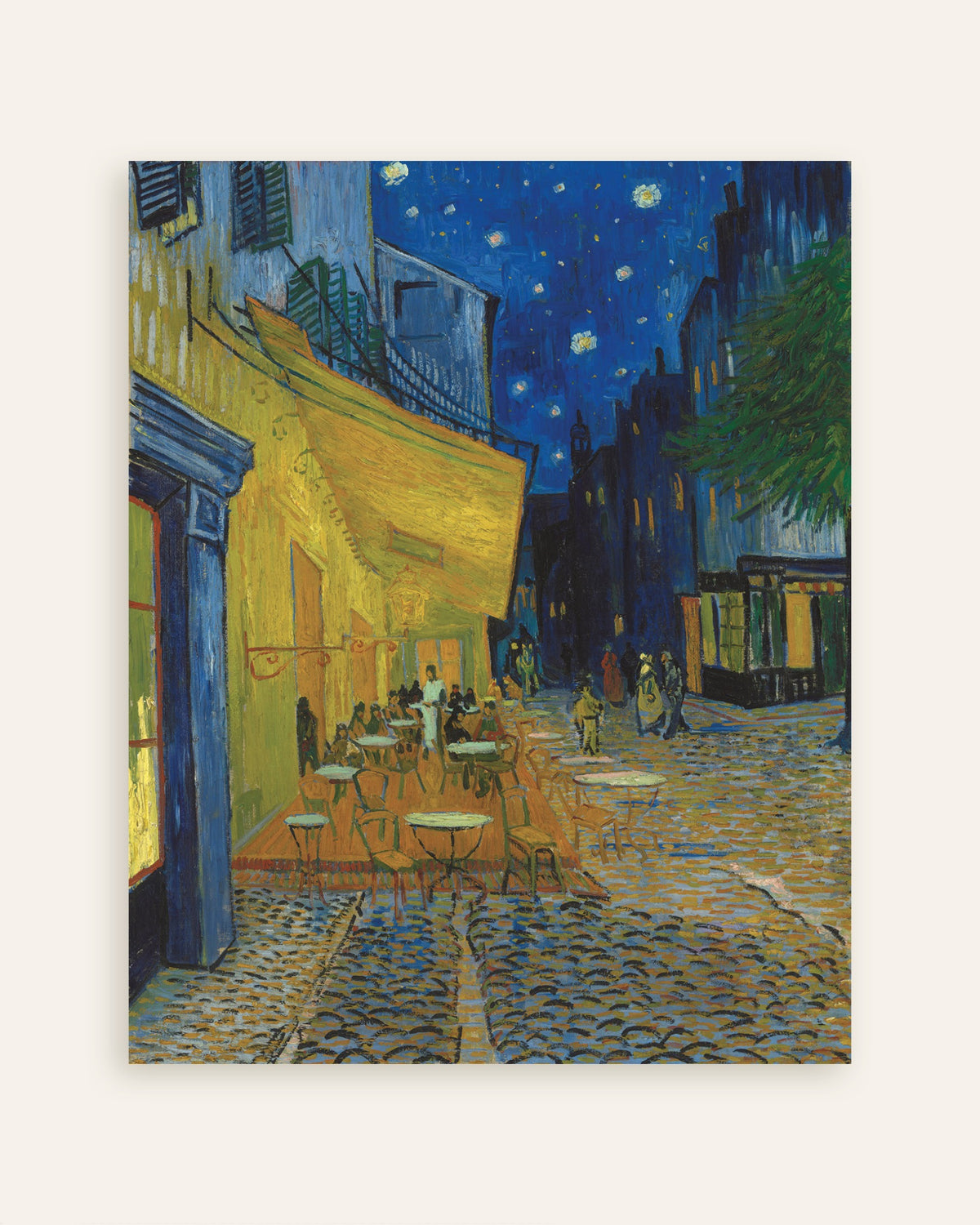 Poster „Caféterrasse am Abend“ (1888) von Vincent van Gogh, als Miniaturansicht