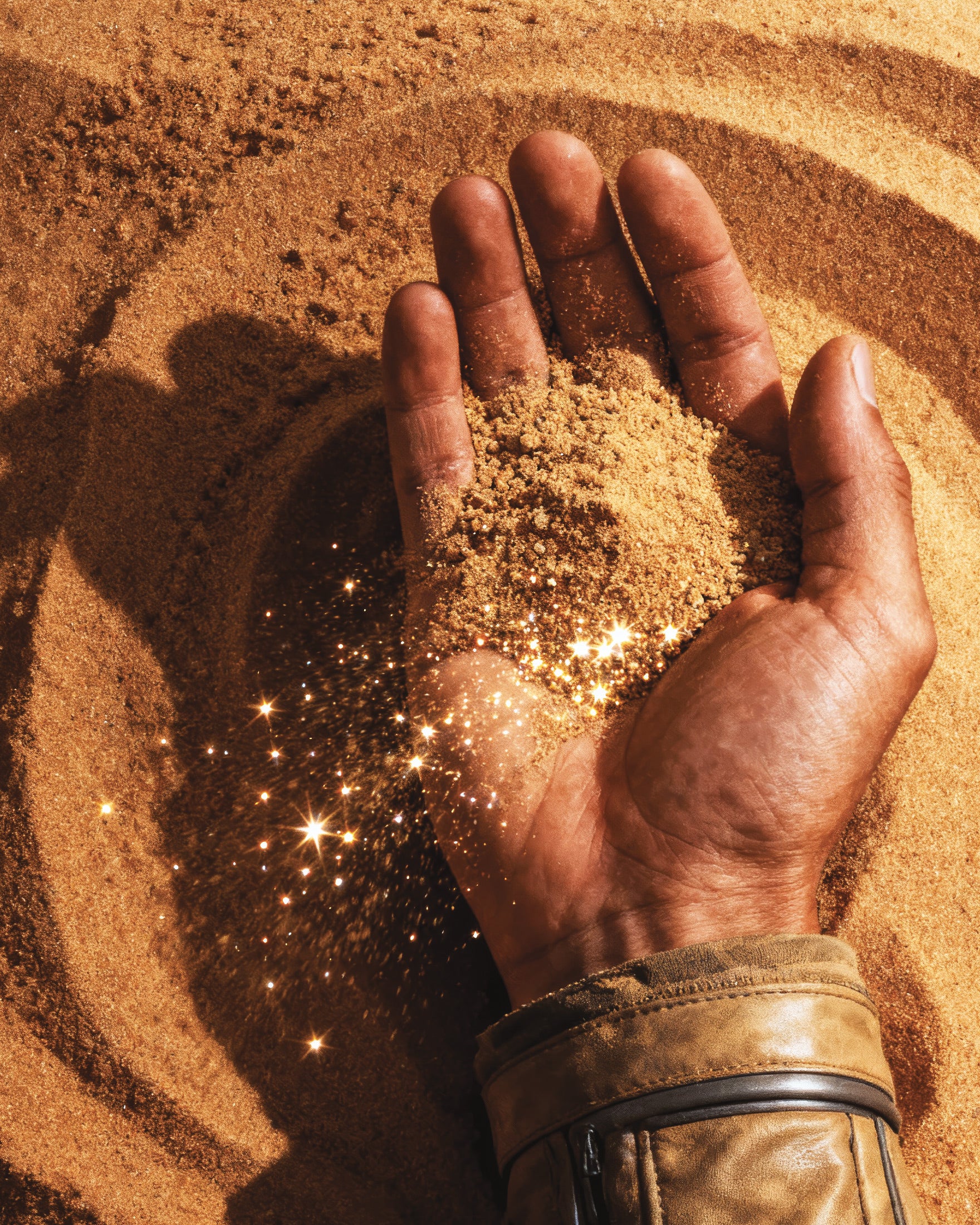 Desert Hand Poster, Düne, Sci-Fi Sand Plakat