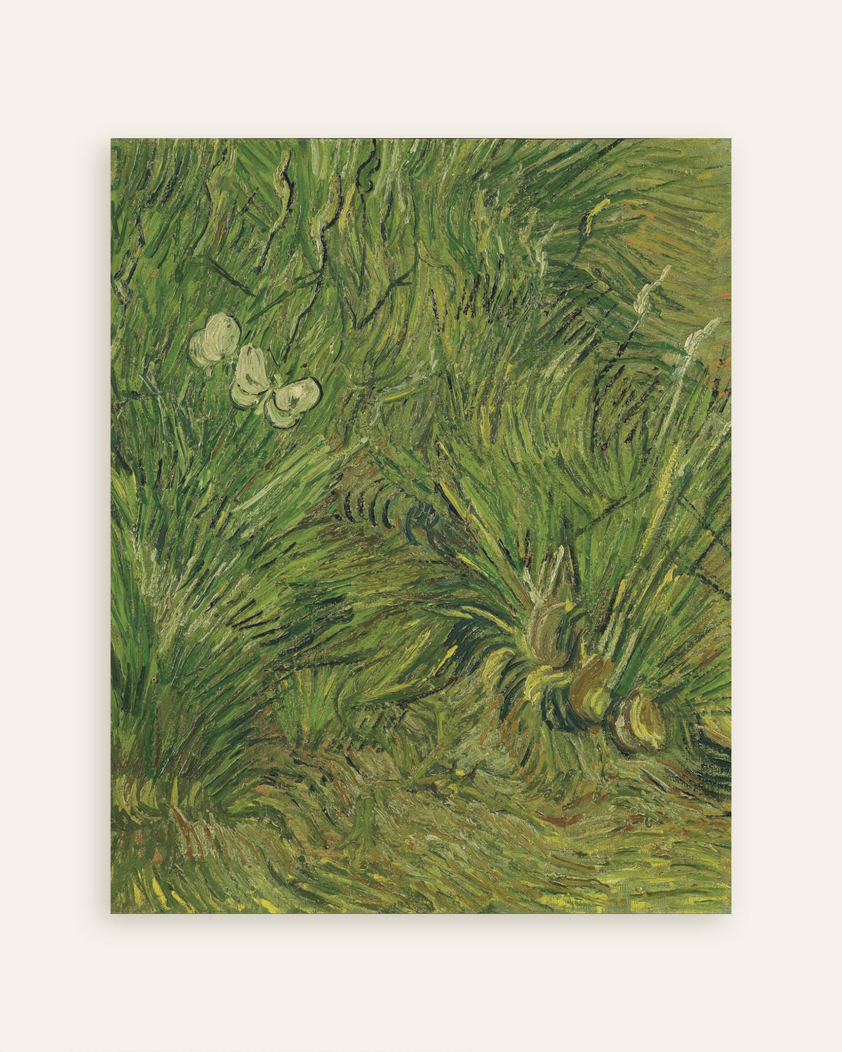 Poster „Garten mit Schmetterlingen (1889) von Vincent van Gogh“, Miniaturansicht