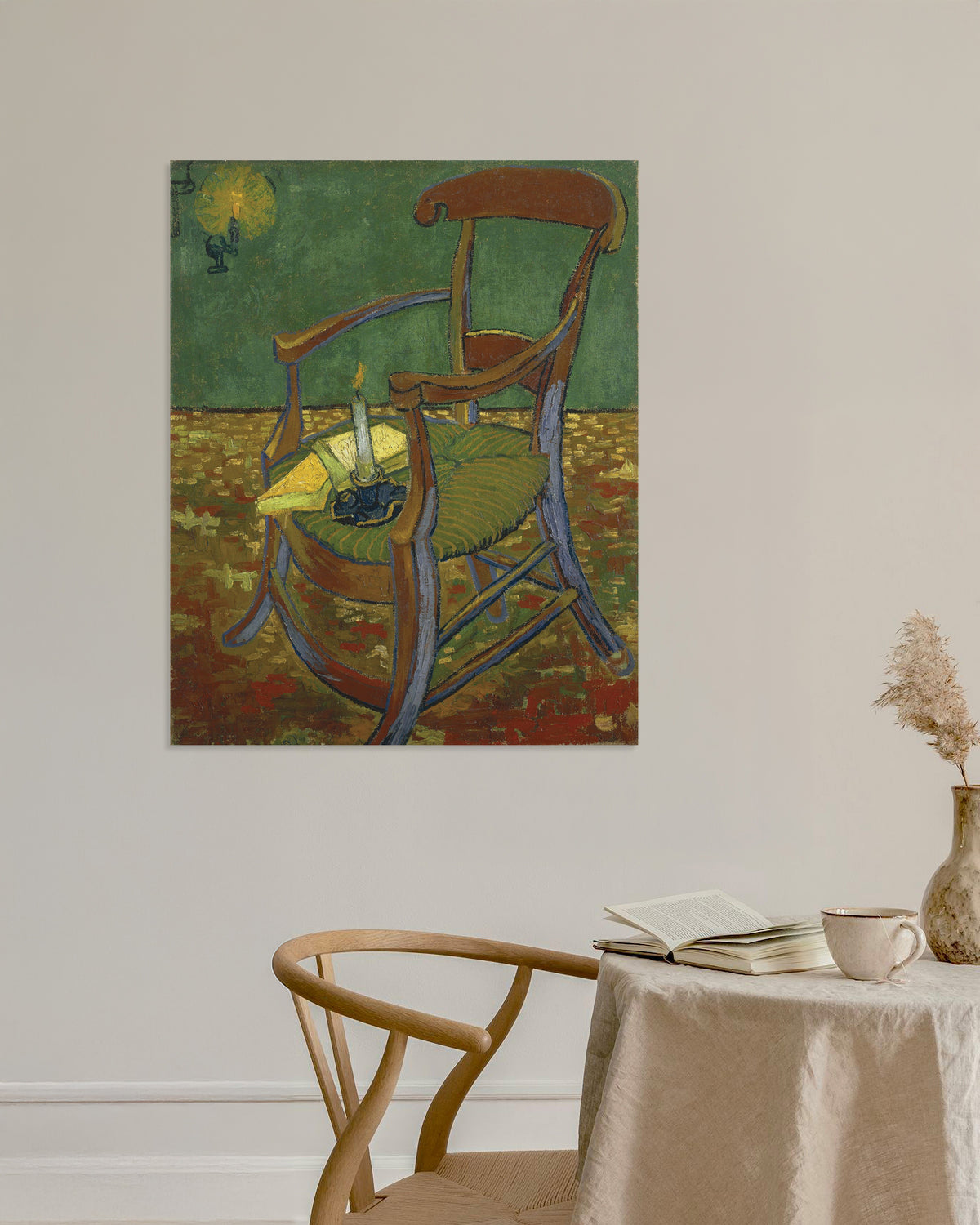 Poster „Gauguins Stuhl (1888) von Vincent van Gogh“
