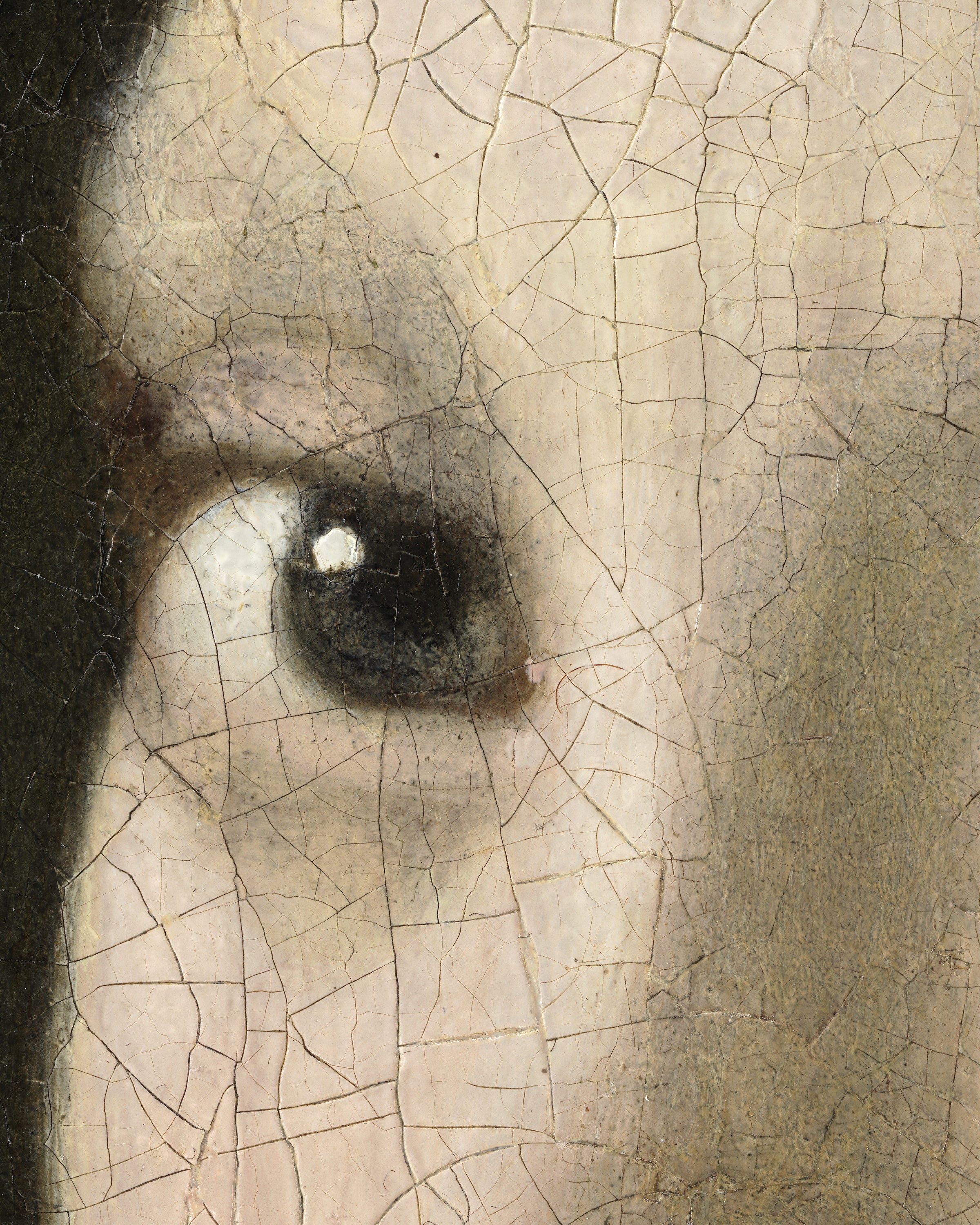 Der Blick – Die Augen aus Vermeers Mädchen mit dem Perlenohrring - Poster