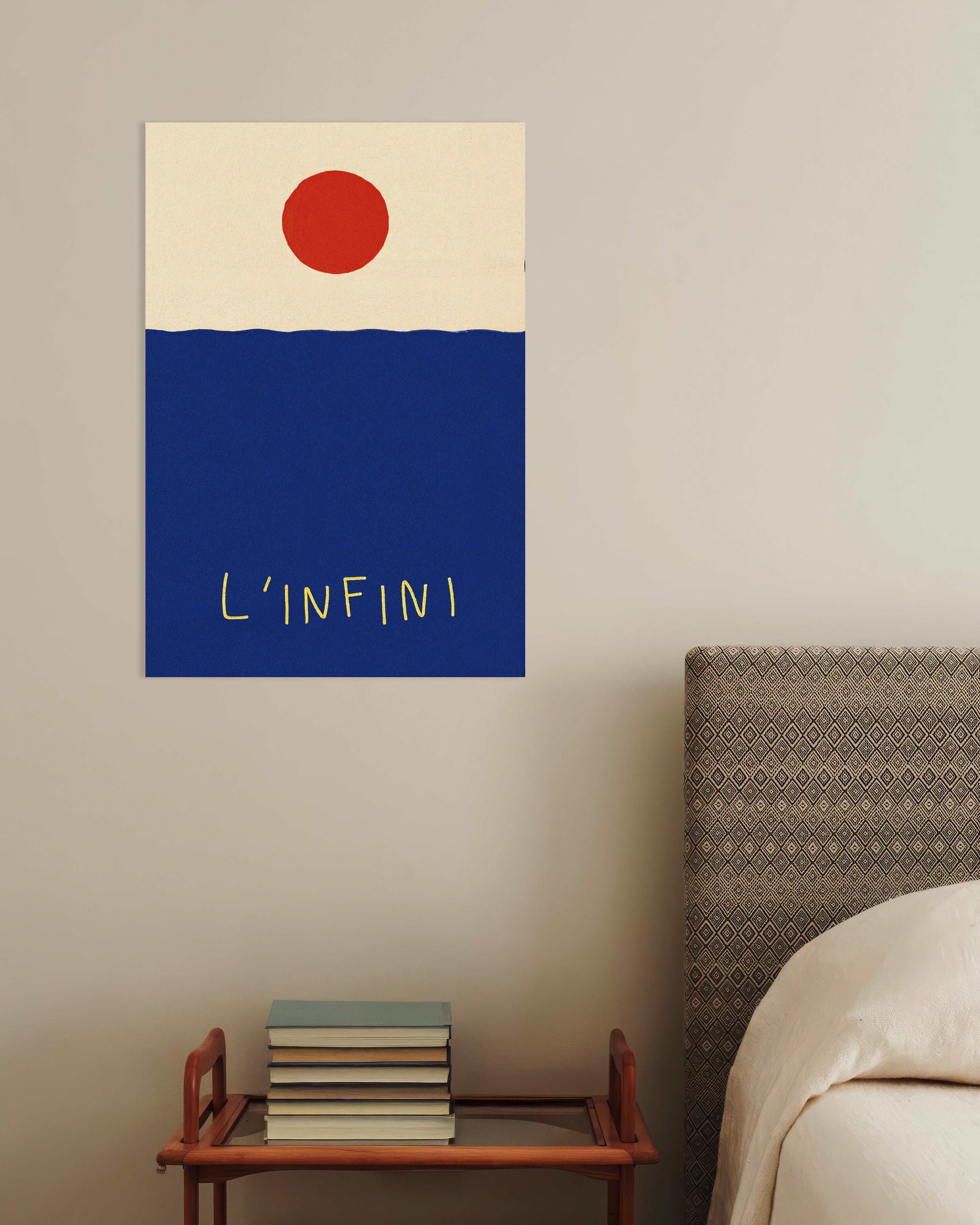 Poster of L’Infini: Red Sun Over Blue Sea Poster