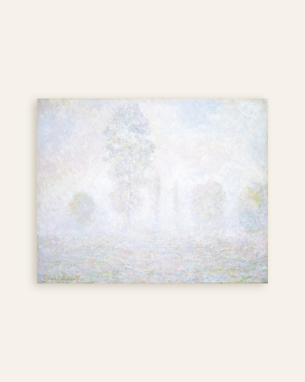 Poster Morgennebel (1888) von Claude Monet, Vorschaubild