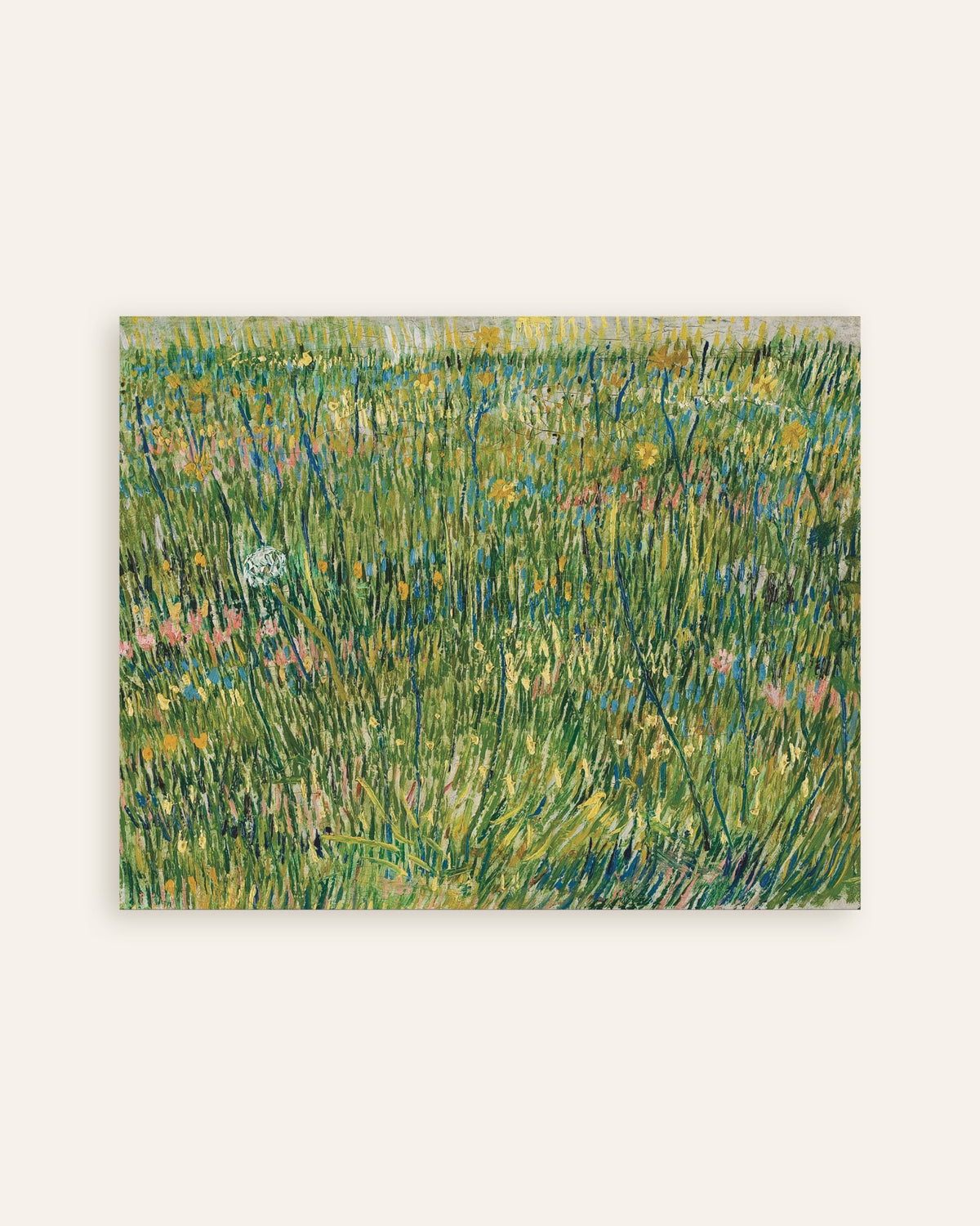 Poster von Grasfläche (1887) von Vincent van Gogh, als Miniaturansicht