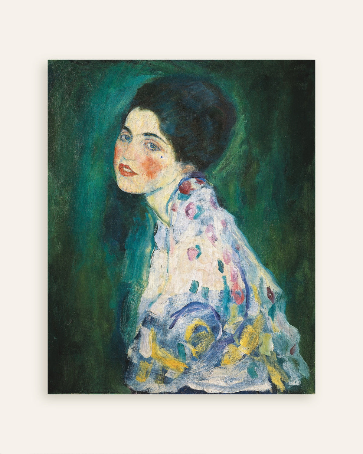 Poster Bildnis einer Dame (1916–1917) von Gustav Klimt, Vorschaubild