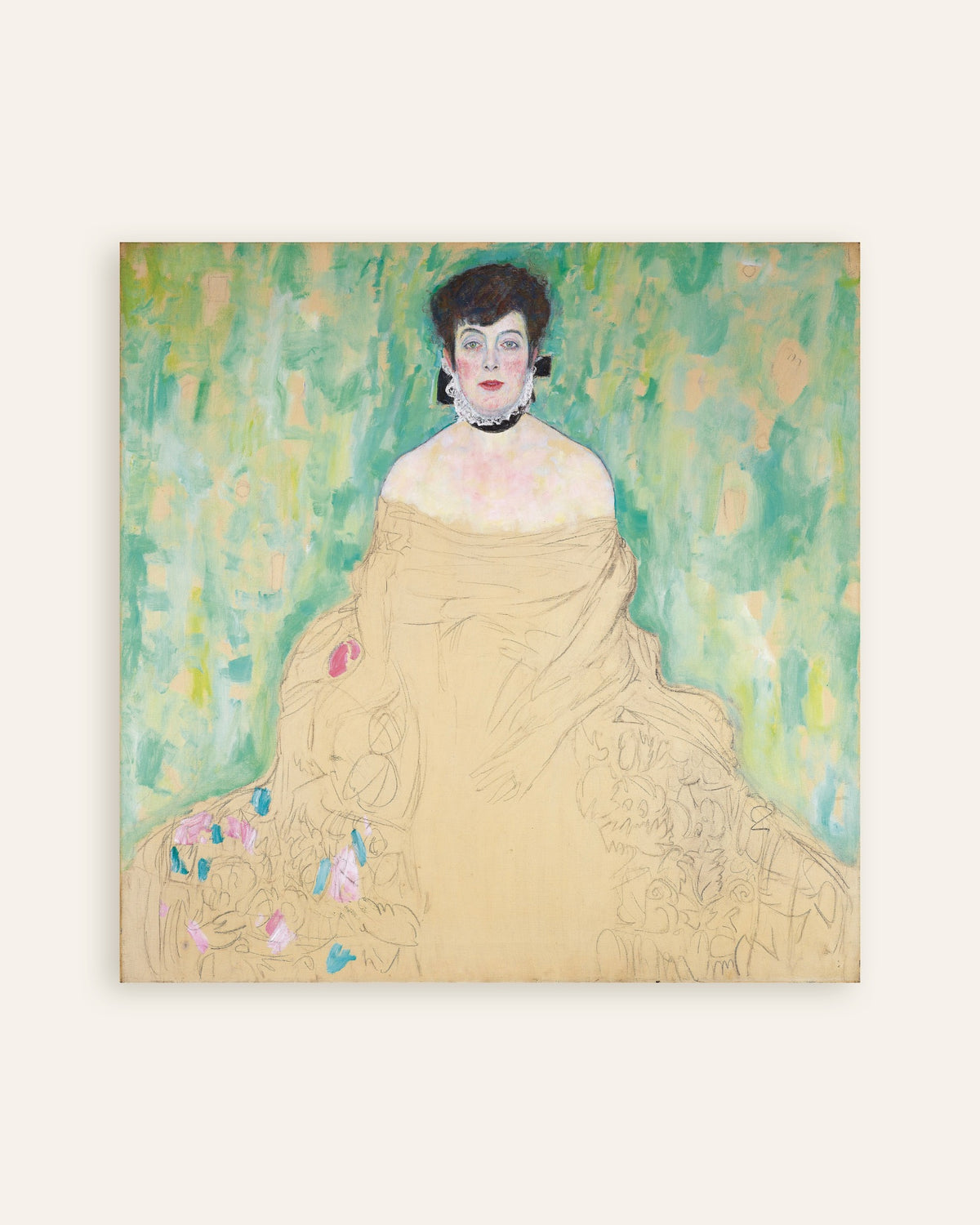 Poster Bildnis Amalie Zuckerkandl (1917) von Gustav Klimt, Vorschaubild