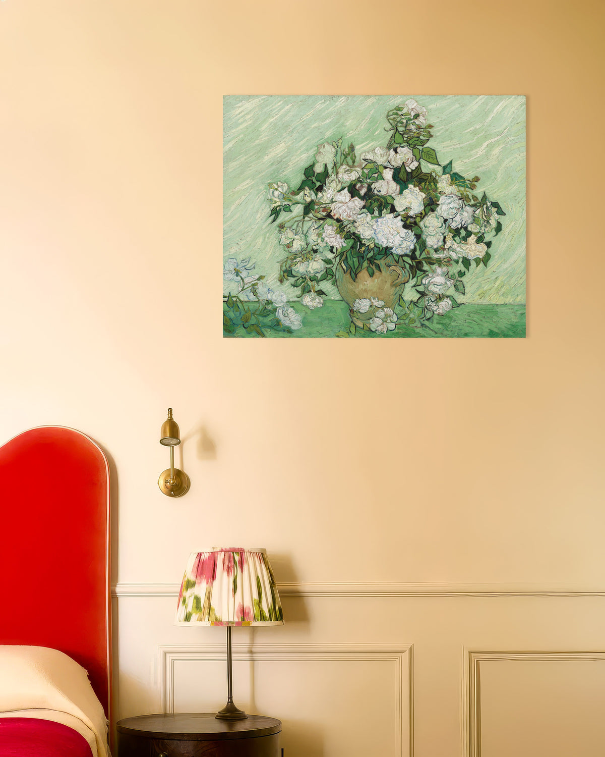 Poster „Rosen (1890) von Vincent van Gogh“