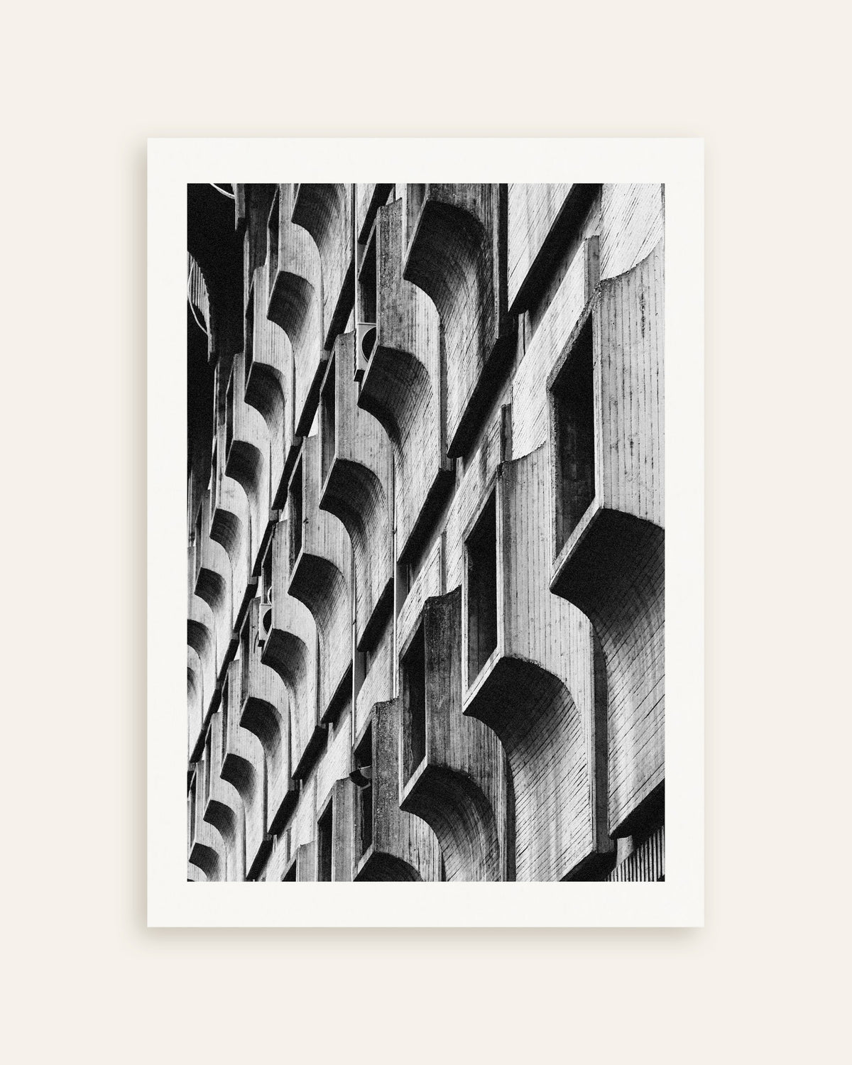 Poster „Geschwungene Fensterrahmen“, Miniaturansicht