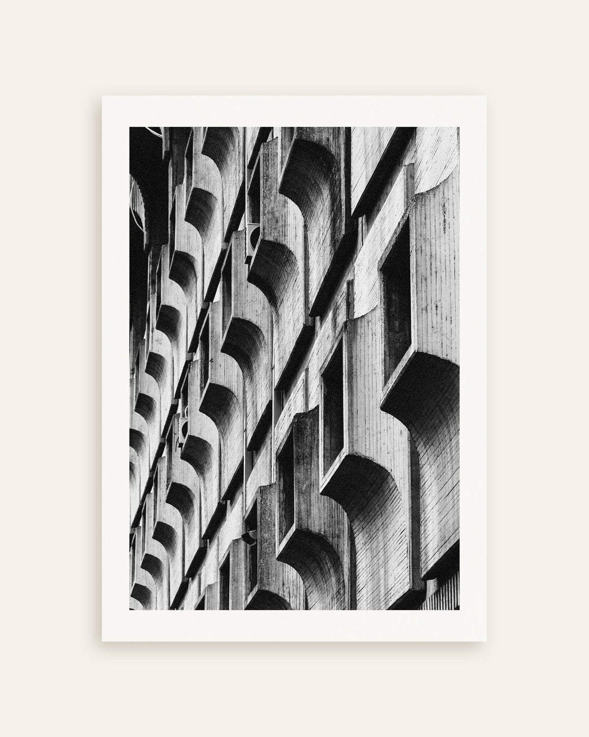 Poster „Geschwungene Fensterrahmen“, Miniaturansicht