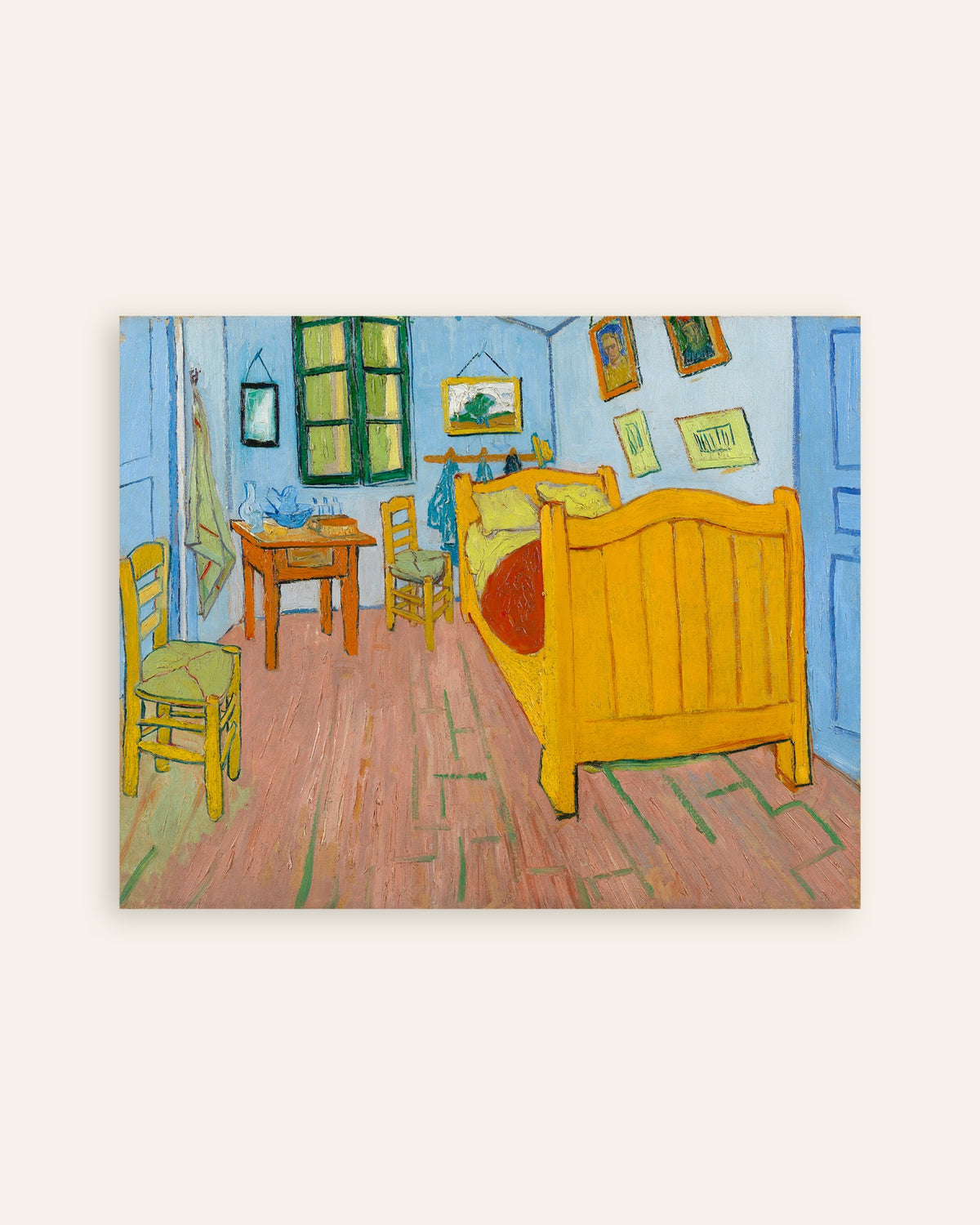 Poster Das Schlafzimmer (1888) von Vincent van Gogh, als Miniaturansicht