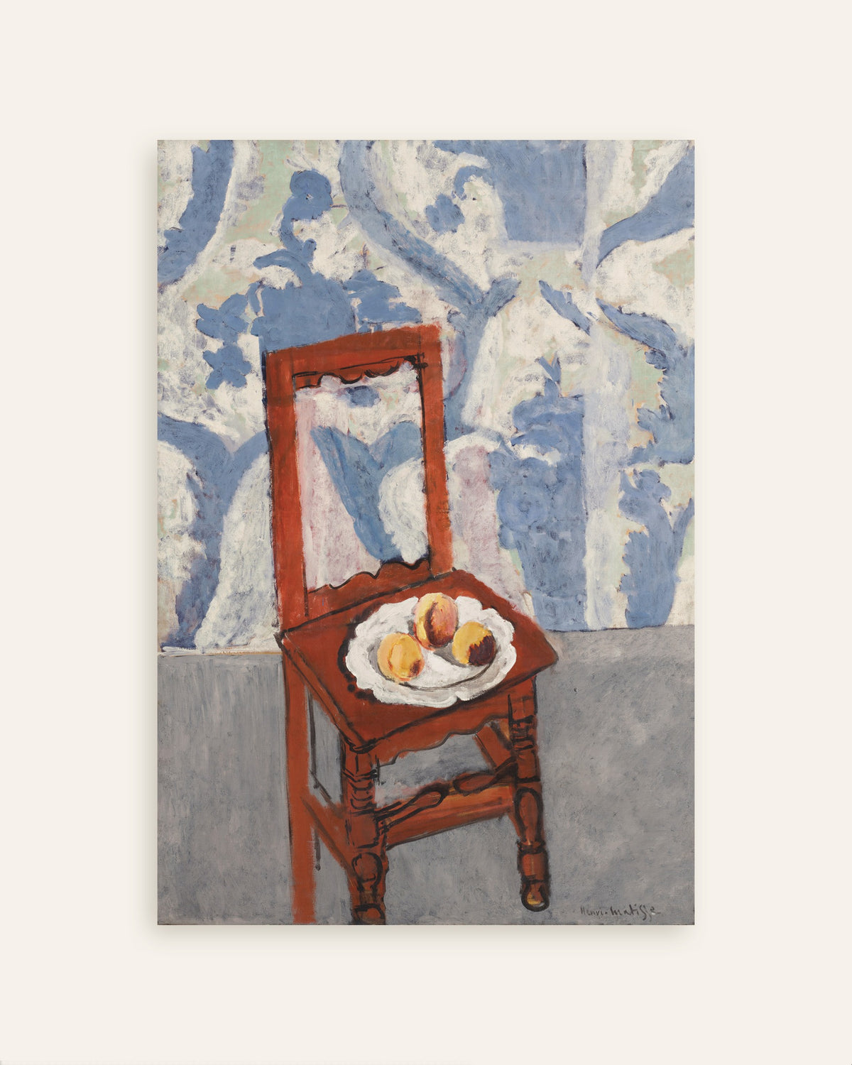 Poster von Der Lorraine-Stuhl (1919) von Henri Matisse, als Miniaturansicht