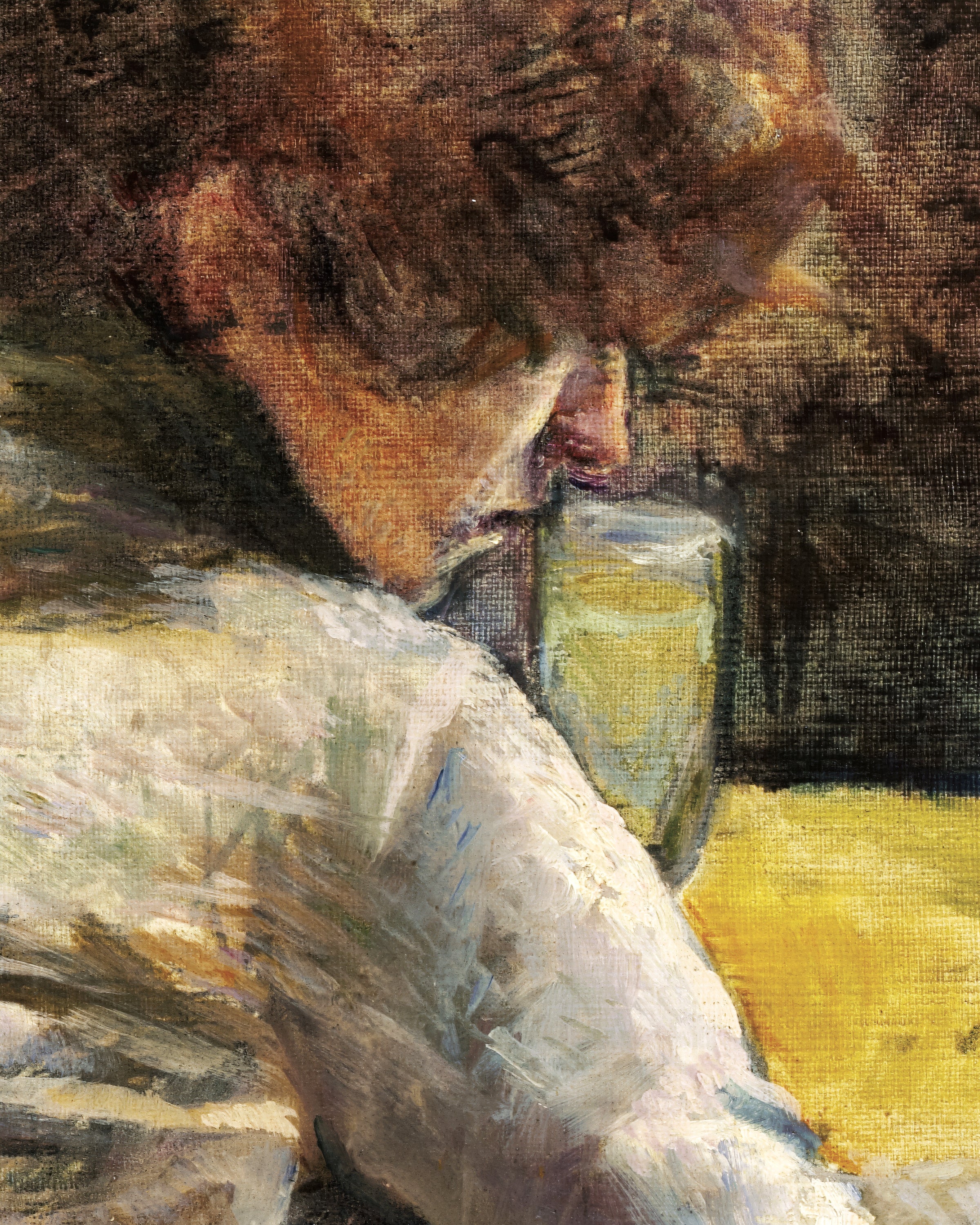 Warten (ca. 1887) von Henri de Toulouse-Lautrec Poster