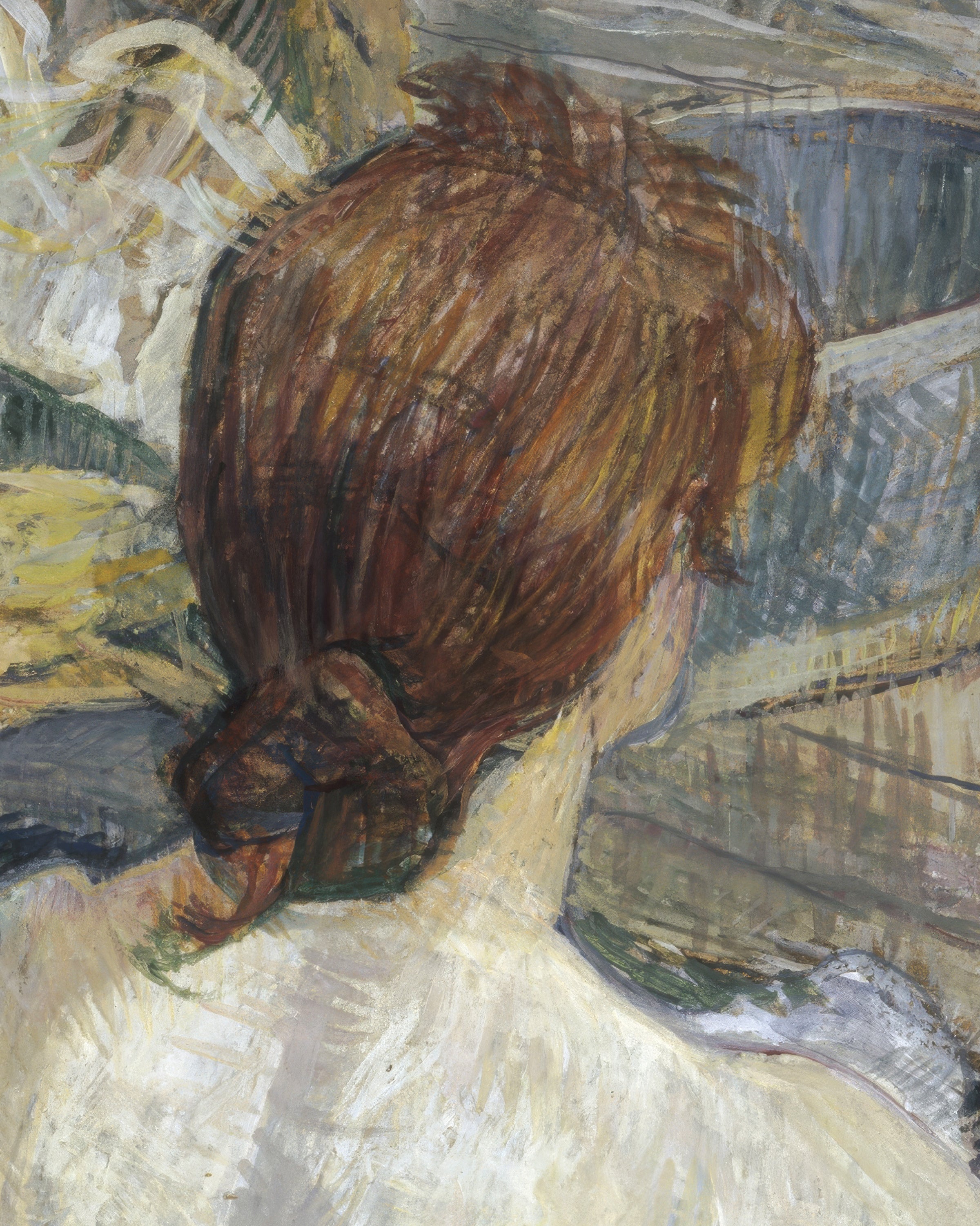 Rousse (La Toilette), 1889 von Henri de Toulouse-Lautrec Poster