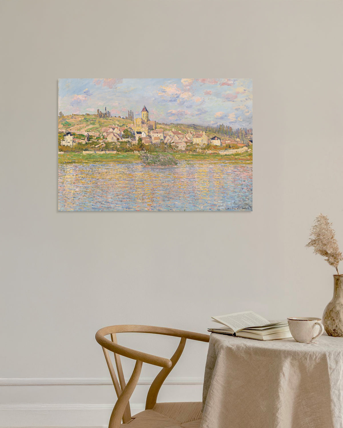 Poster Vétheuil von Claude Monet