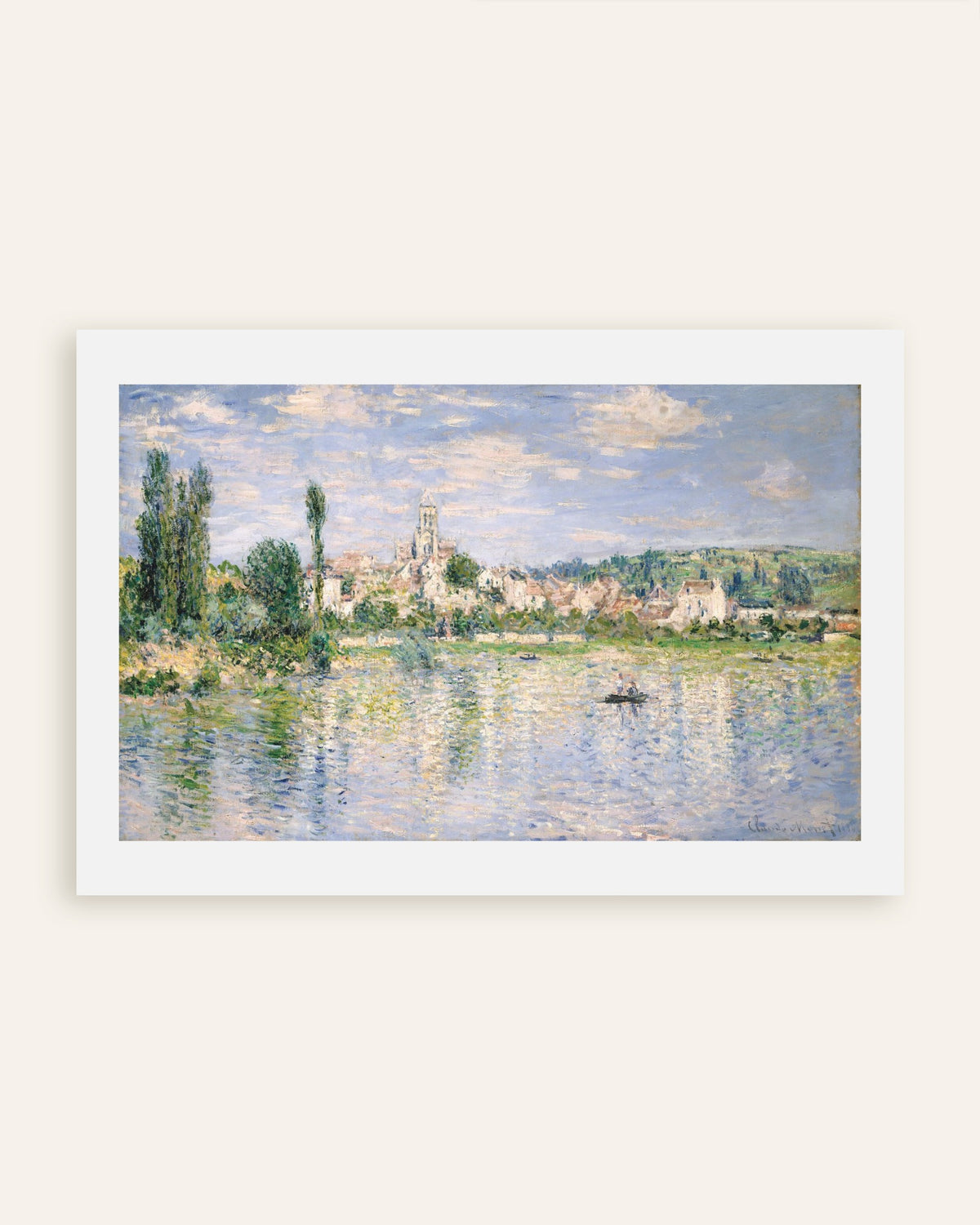 Poster Vétheuil im Sommer (1880) von Claude Monet, Vorschaubild