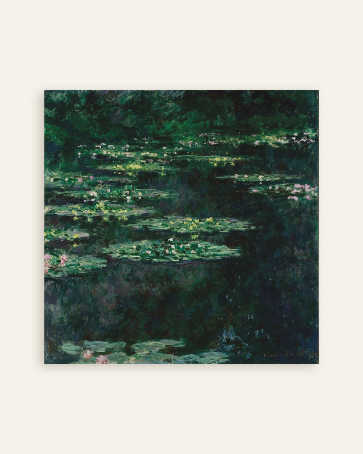 Poster Seerosen (1904) von Claude Monet, Vorschaubild