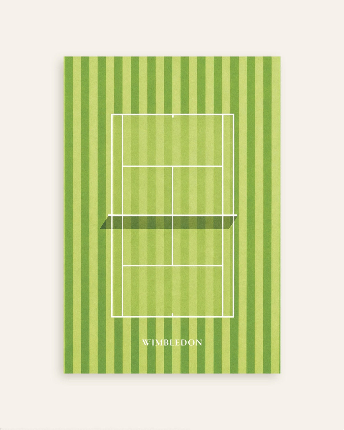 Poster „Wimbledon: Tennis auf dem Rasenplatz“, Miniaturansicht